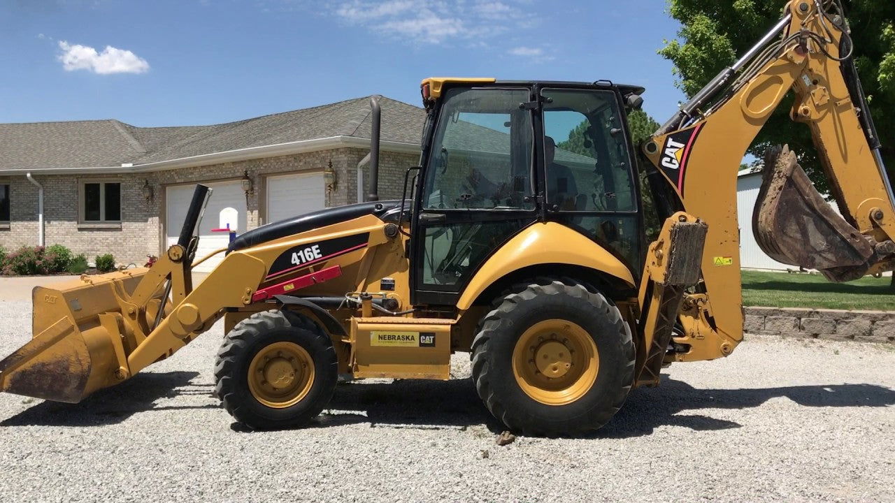 Caterpillar 416E Backhoe Loader Service Manual B6P - Neo Truck Manuals