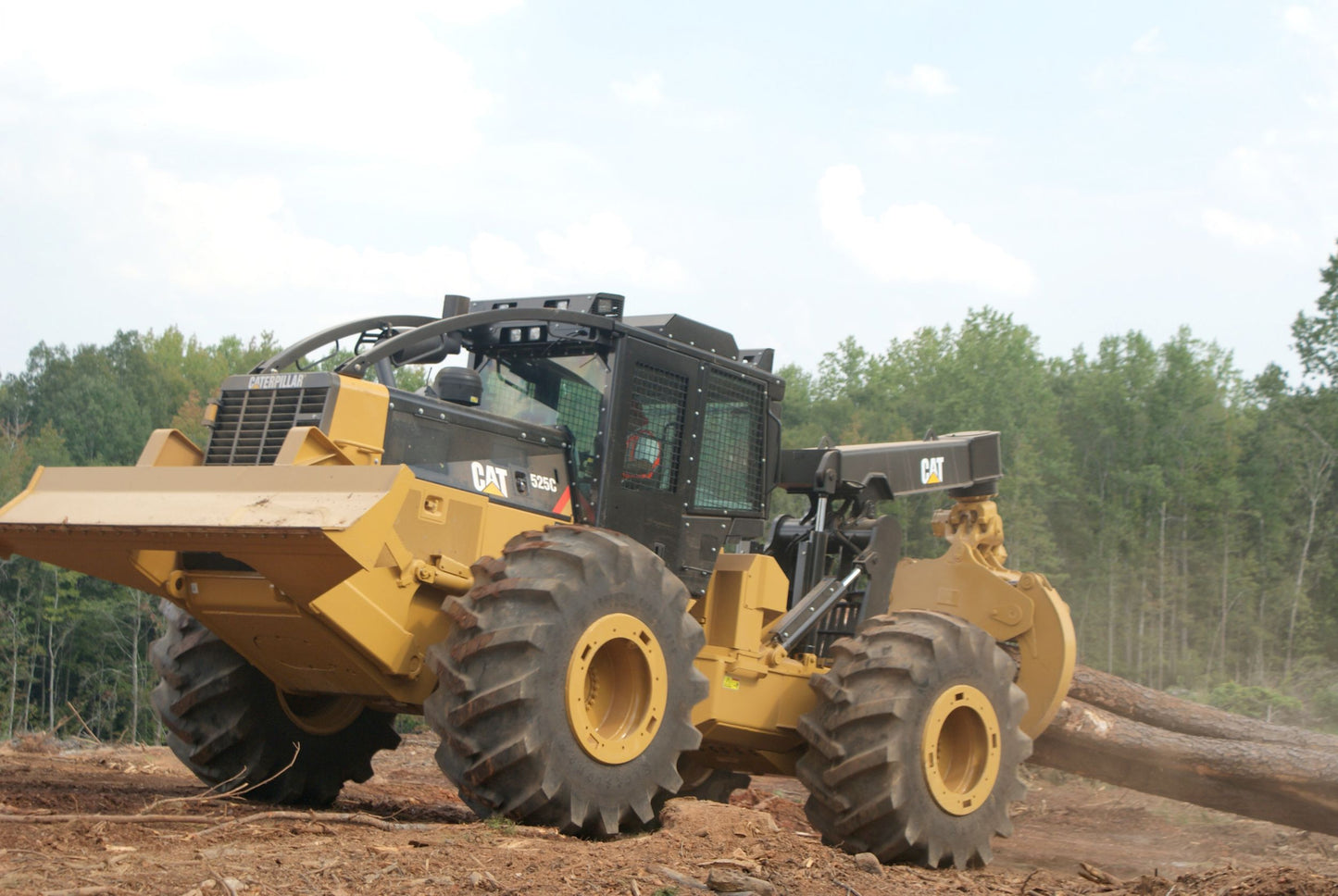 Caterpillar 525C Wheel Skidder Service Manual 525