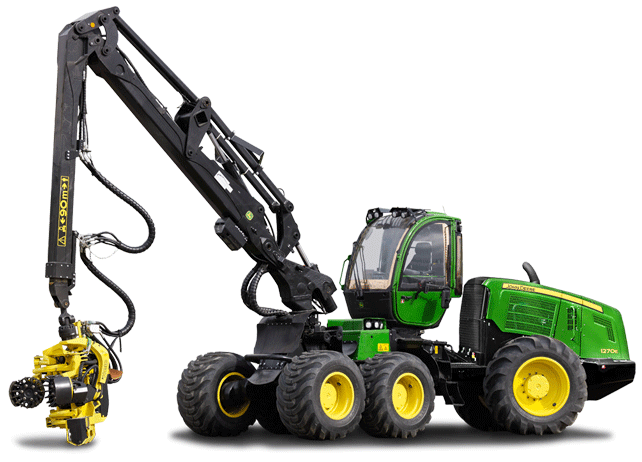 John Deere 1270E IT4 6W Wheeled Harvester Parts Manual - Neo Truck Manuals