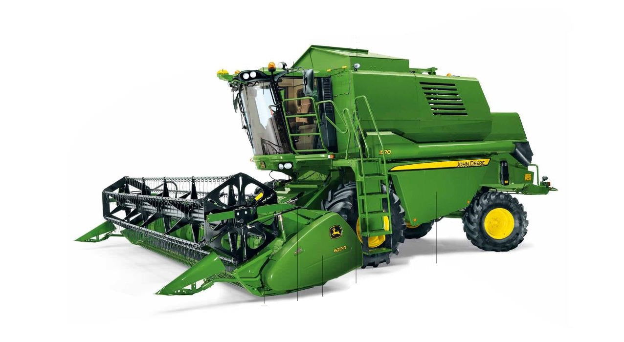 John Deere 1570 Combine Parts Manual - Neo Truck Manuals