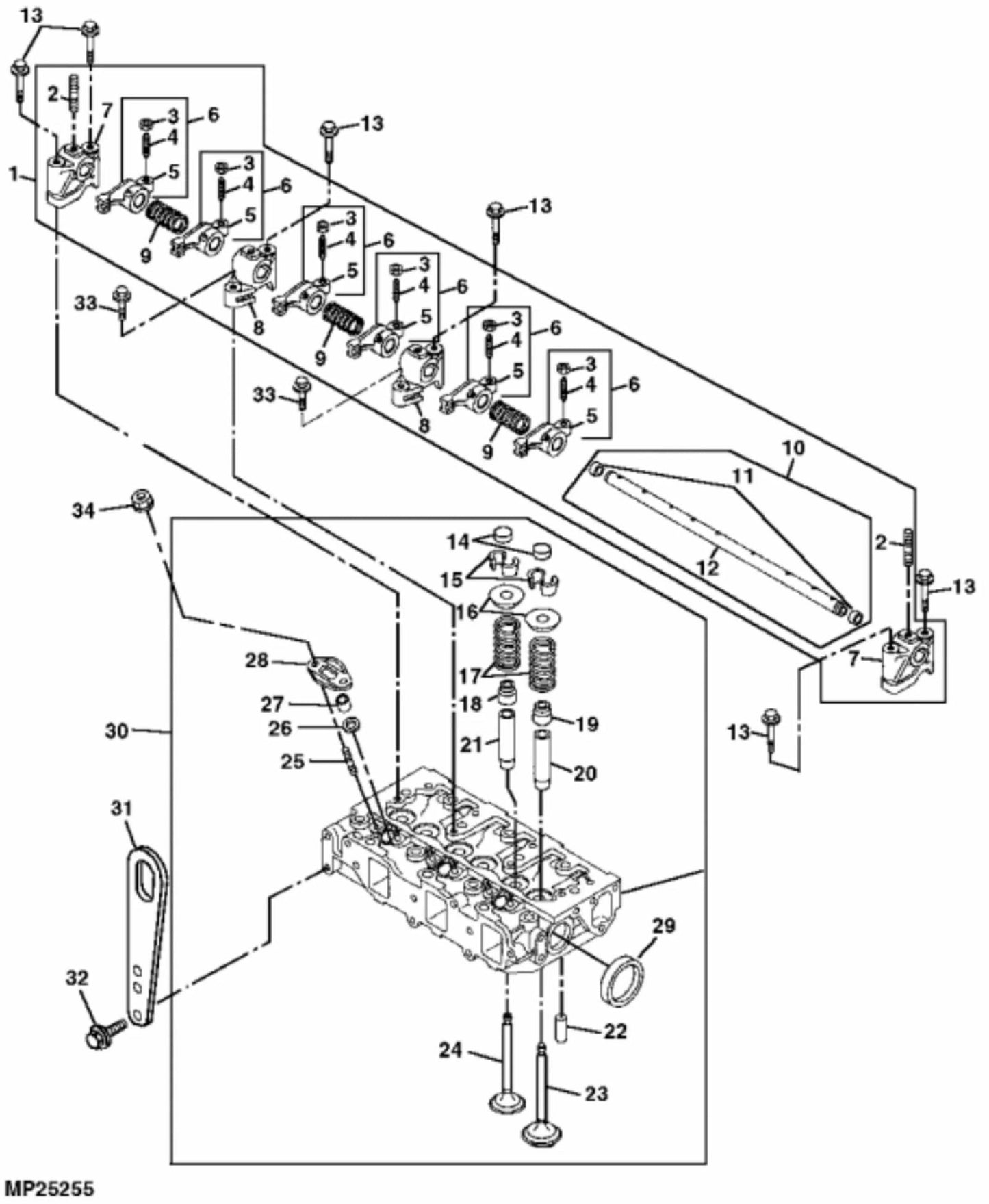 John Deere 4310 Compact Utility Tractor Parts Manual - Neo Truck Manuals
