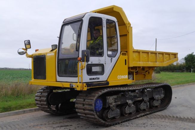 Komatsu CD60R-1 B Crawler Carriers Parts Manual - Neo Truck Manuals