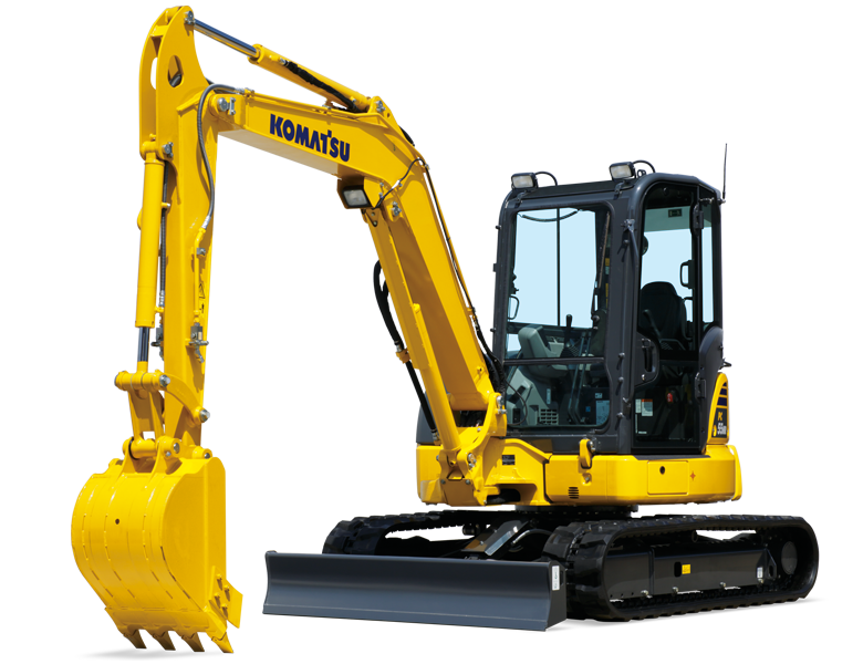 Komatsu PC55MR-5E0 Mini Excavator Parts Manual - Neo Truck Manuals