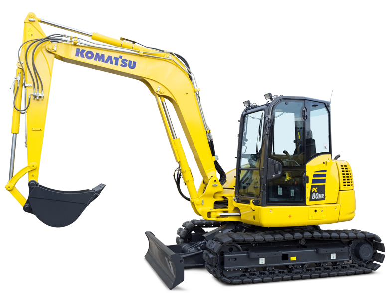 Komatsu PC80MR-5E Mini Excavator Parts Manual - Neo Truck Manuals