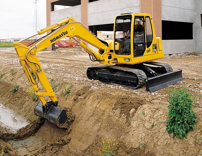 Komatsu PC95R-2 Crawler Excavator Parts Manual - Neo Truck Manuals