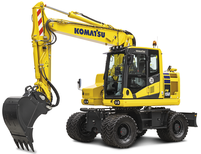 Komatsu PW158-11 Wheeled Excavator Parts Manual - Neo Truck Manuals