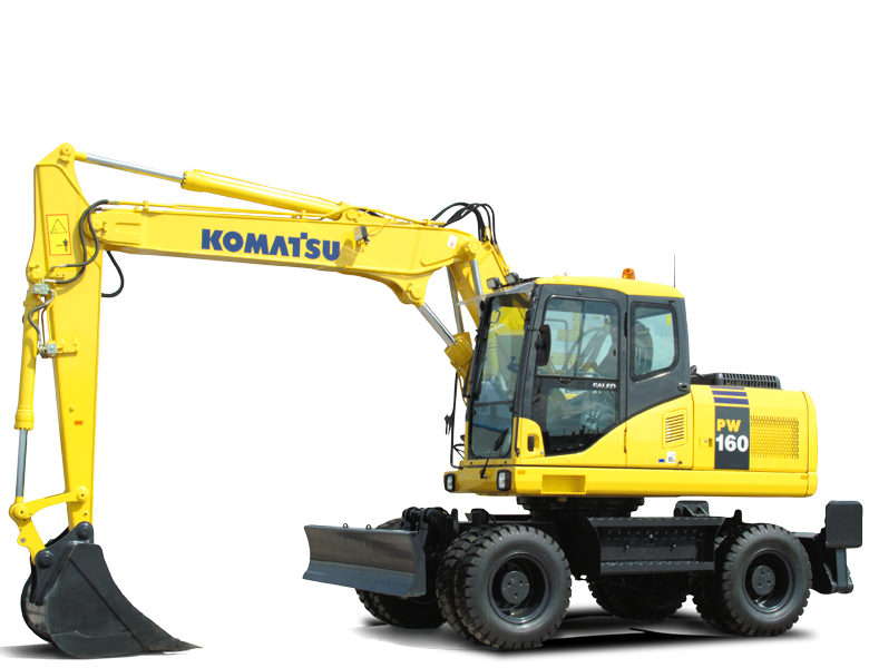 Komatsu PW160-7 Wheeled Excavator Parts Manual - Neo Truck Manuals