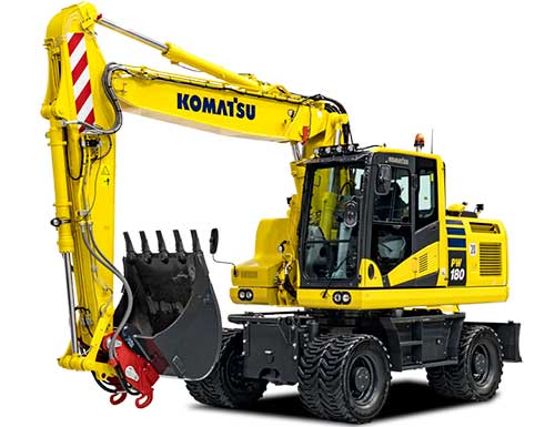 Komatsu PW180-10 Wheeled Excavator Parts Manual - Neo Truck Manuals