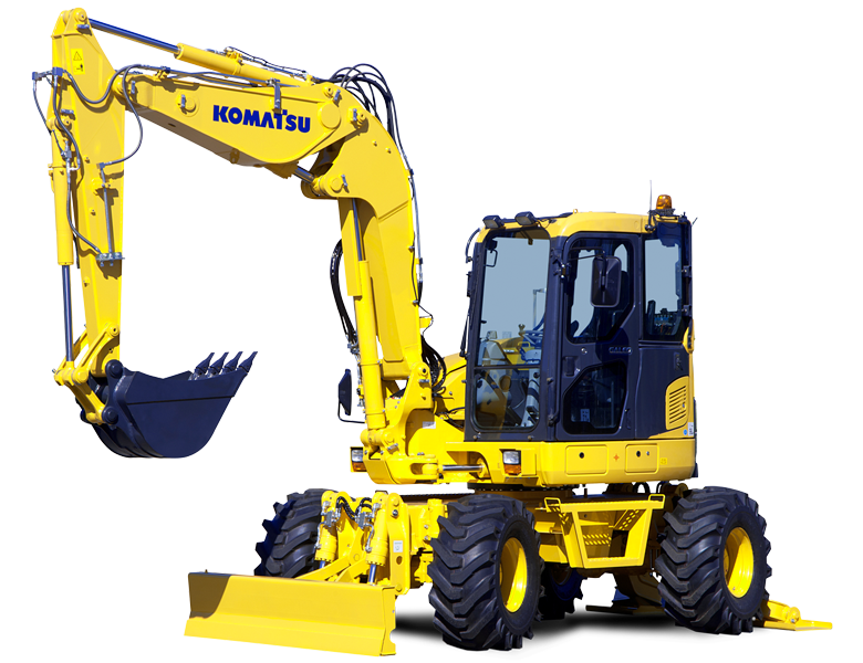 Komatsu PW98MR-8 Wheeled Excavator Parts Manual - Neo Truck Manuals