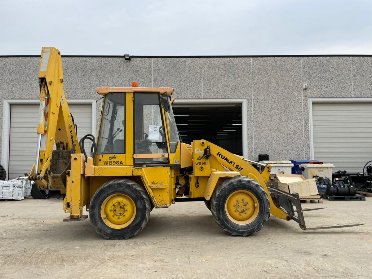 Komatsu WB98A-2 Backhoe Loader Parts Manual - Neo Truck Manuals