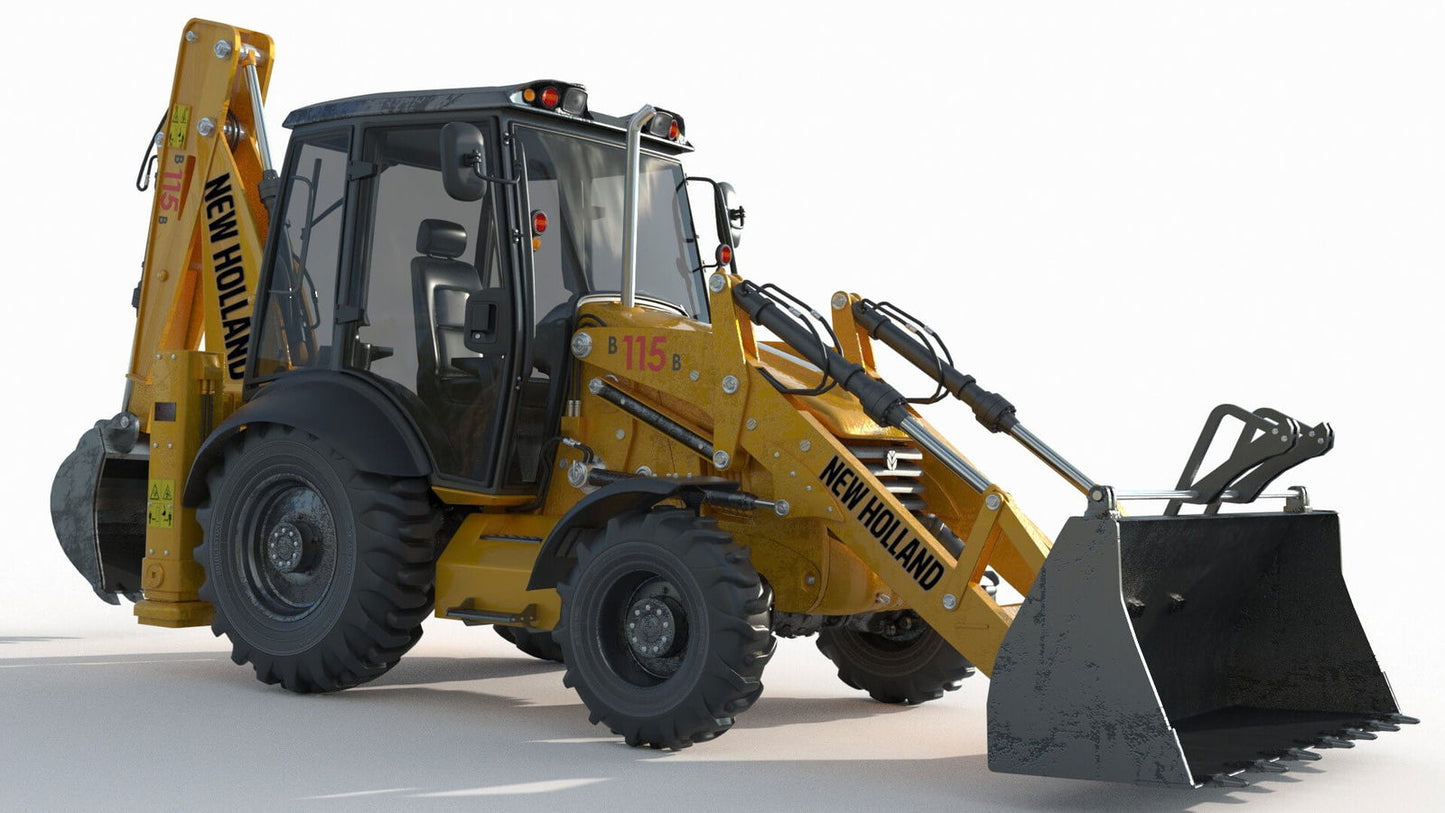 New Holland B115B Backhoes Loader Parts Manual - Neo Truck Manuals
