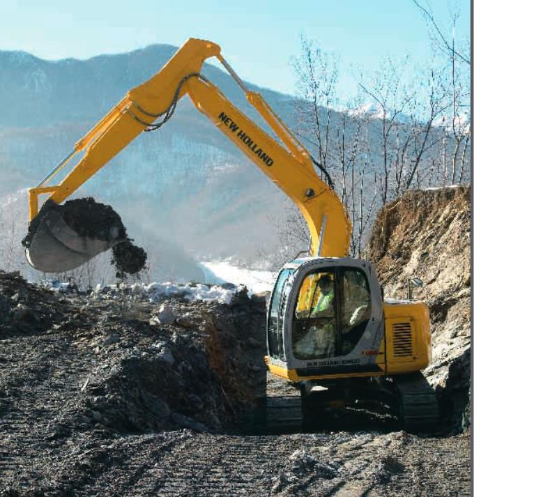 New Holland E115SR Midi Excavator Parts Manual - Neo Truck Manuals