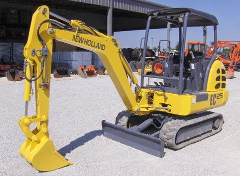 New Holland EC25 Mini Crawler Excavator Parts Manual - Neo Truck Manuals