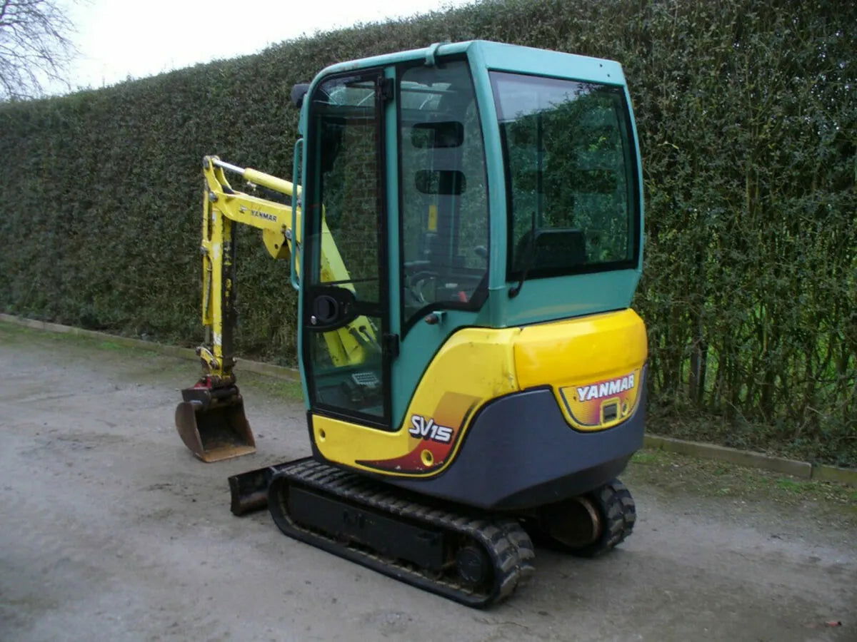 Yanmar SV15, SV17, SV17EX Crawler Excavators Service Repair Manual - Neo Truck Manuals