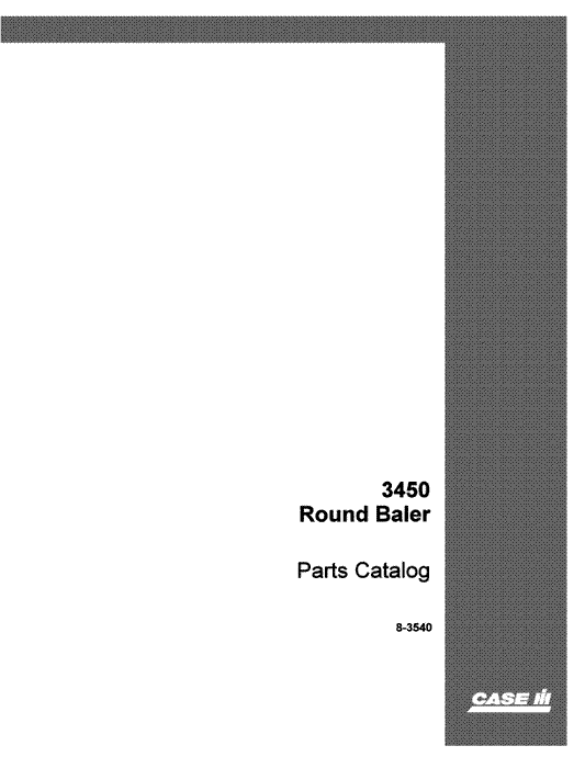 Case IH 3450 Baler Parts Manual - Neo Truck Manuals