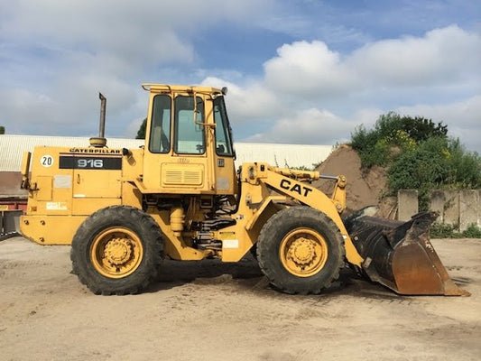 Caterpillar 916 Wheel Loader Parts Catalog Manual 9WB