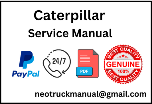 Caterpillar D25C Articulated Truck Service Manual 9YC - Neo Truck Manuals