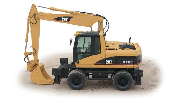 Caterpillar M313C Wheeled Excavator Service Manual H2A