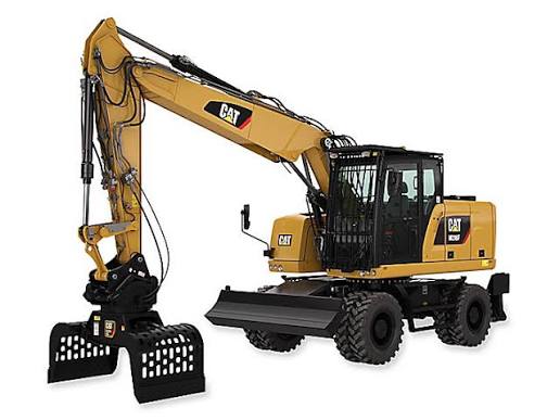 Caterpillar MS1600 Wheeled Excavator Service Manual 3MG