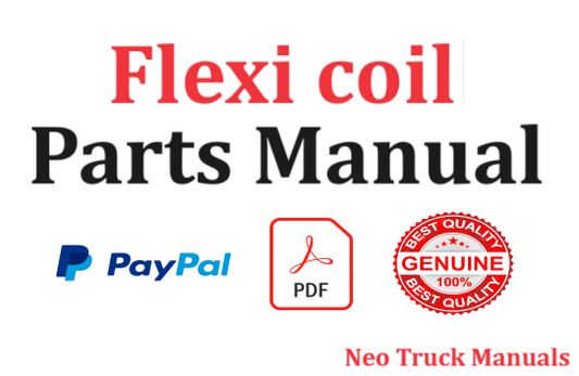 Flexicoil F2CFP613A H010 Engine Parts Manual Neo Truck Manuals