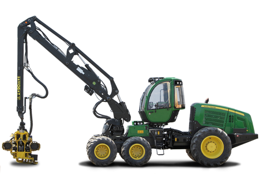 John Deere 1170E IT4 Wheeled Harvester Parts Manual - Neo Truck Manuals