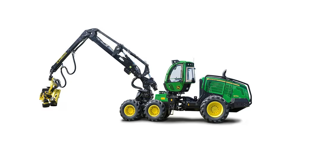John Deere 1270G T2 8W Wheeled Harvester Parts Manual - Neo Truck Manuals