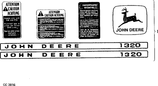 John Deere 1320, 1326, 1327 Mower Conditioner Parts Manual - Neo Truck Manuals