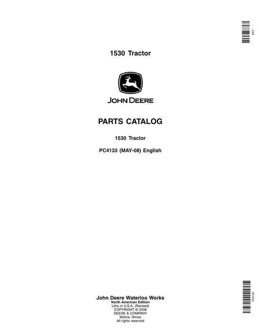 John Deere 1530 Tractor Parts Manual - Neo Truck Manuals
