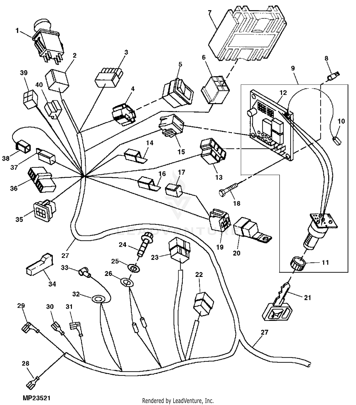 John Deere 420 Lawn and Garden Tractor Parts Manual - Neo Truck Manuals