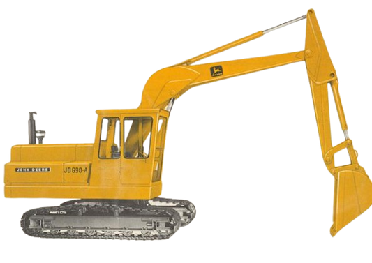 John Deere 690, 690A Excavator Parts Manual - Neo Truck Manuals