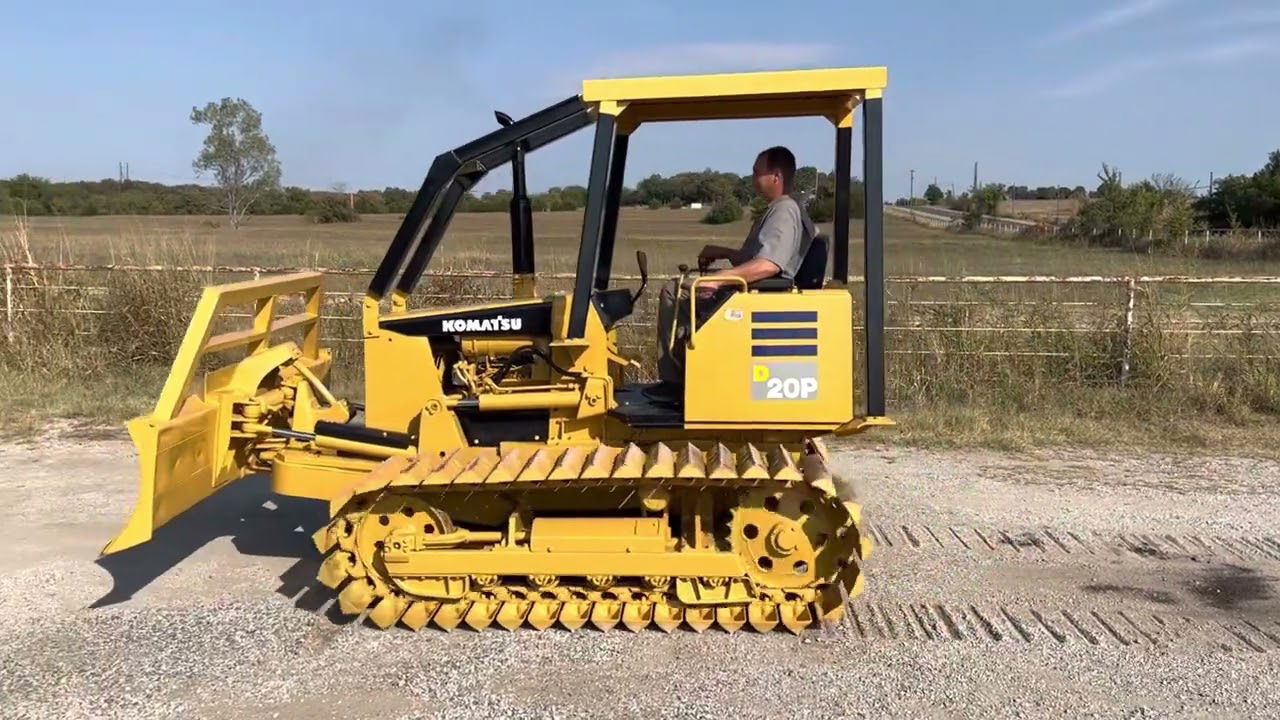 Komatsu D20P-7A Bulldozer Parts Manual - Neo Truck Manuals