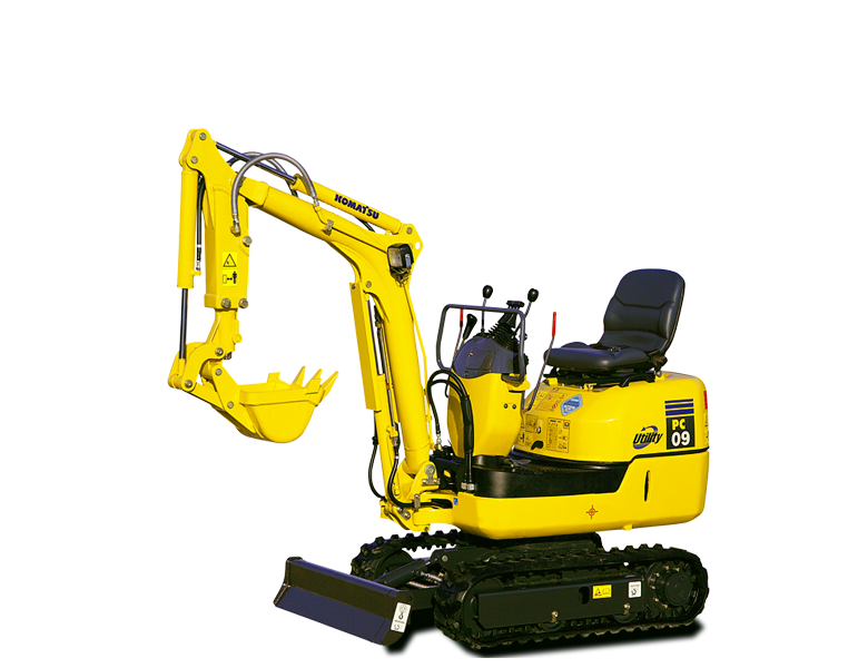 Komatsu PC09-1-A Crawler Excavator Parts Manual - Neo Truck Manuals