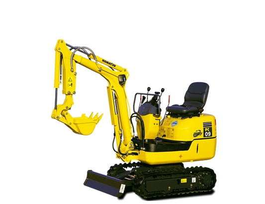 Komatsu PC09-1-A Crawler Excavator Parts Manual - Neo Truck Manuals