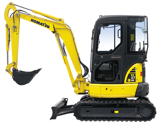 Komatsu PC27MR-3 Crawler Excavator Parts Manual - Neo Truck Manuals