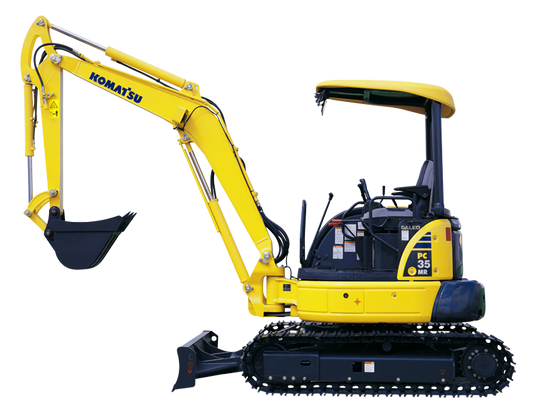 Komatsu PC35MR-3 Crawler Excavator Parts Manual - Neo Truck Manuals