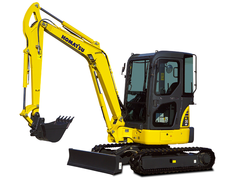 Komatsu PC35MR-3 Mini Excavator Parts Manual - Neo Truck Manuals