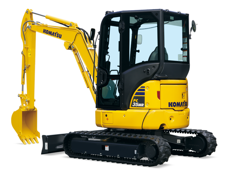Komatsu PC35MR-5 Mini Excavator Parts Manual - Neo Truck Manuals
