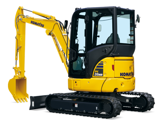 Komatsu PC35MR-5 Mini Excavator Parts Manual - Neo Truck Manuals