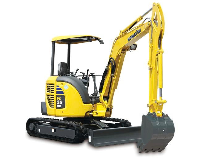 Komatsu PC35MRX-1A  Crawler Excavator Parts Manual - Neo Truck Manuals
