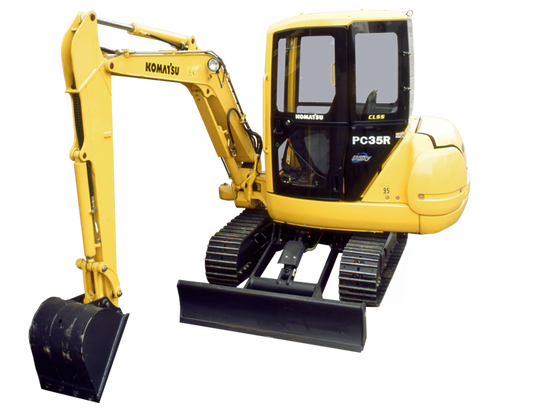 Komatsu PC35R-8 Mini Excavator Parts Manual - Neo Truck Manuals