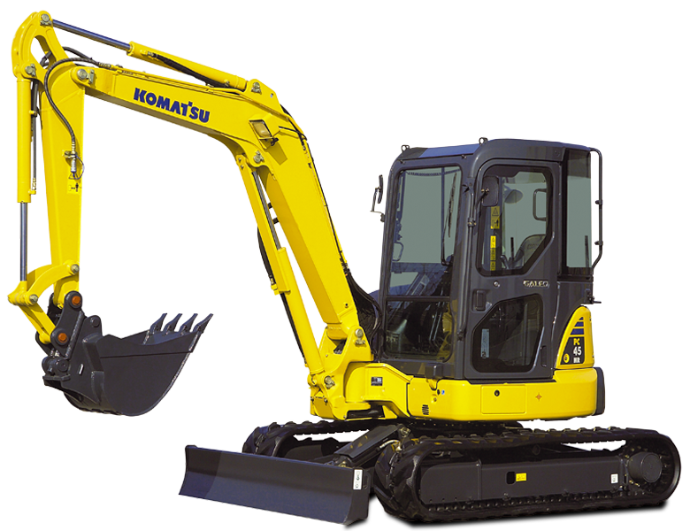 Komatsu PC45MR-3 Mini Excavator Parts Manual - Neo Truck Manuals