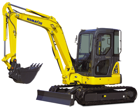Komatsu PC45MR-3 Mini Excavator Parts Manual - Neo Truck Manuals
