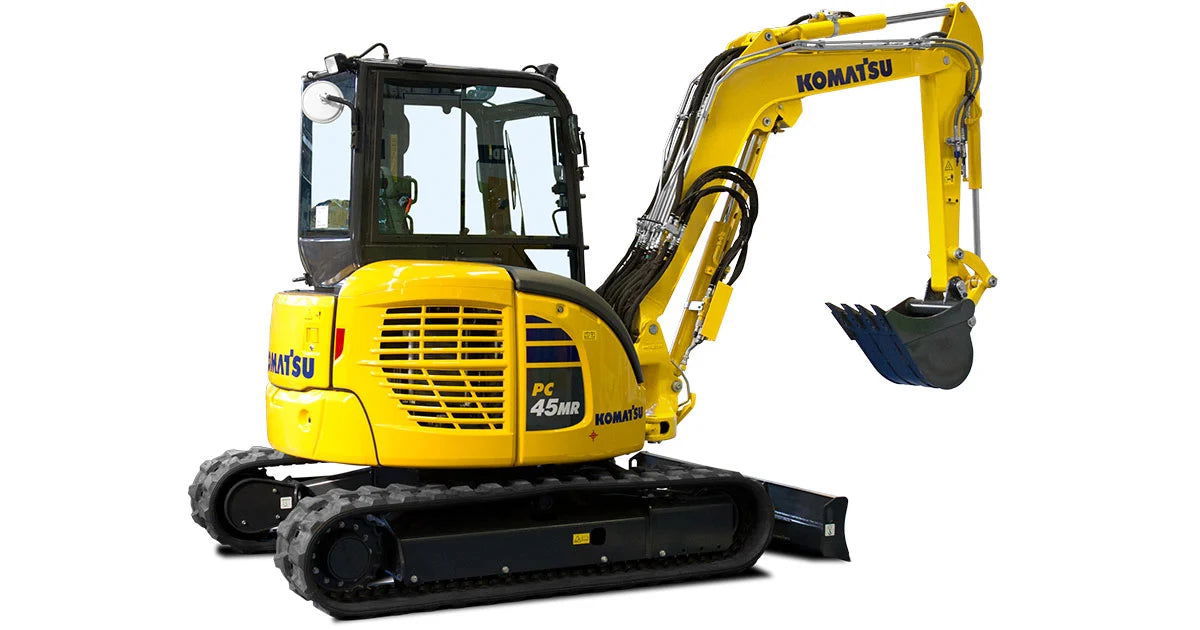 Komatsu PC45MR-5E0 Mini Excavator Parts Manual - Neo Truck Manuals