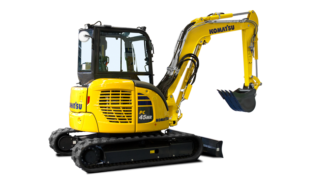 Komatsu PC45MRX-1 Crawler Excavator Parts Manual - Neo Truck Manuals