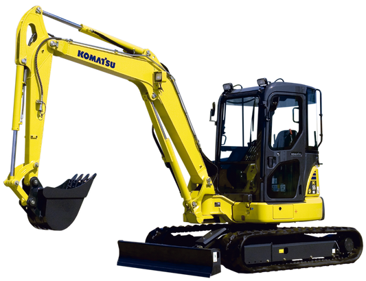 Komatsu PC55MR-3 Mini Excavator Parts Manual - Neo Truck Manuals