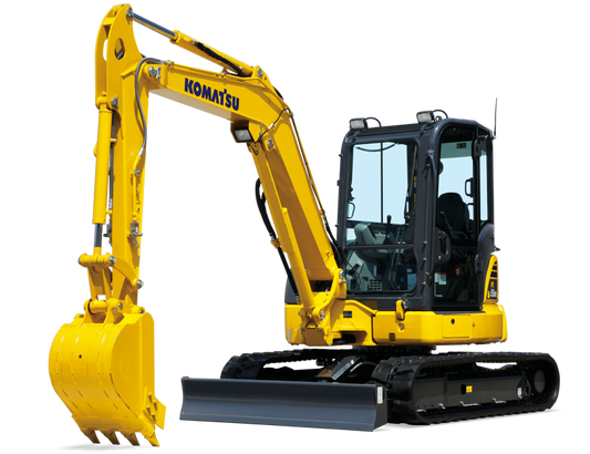 Komatsu PC55MR-5E0 Mini Excavator Parts Manual - Neo Truck Manuals