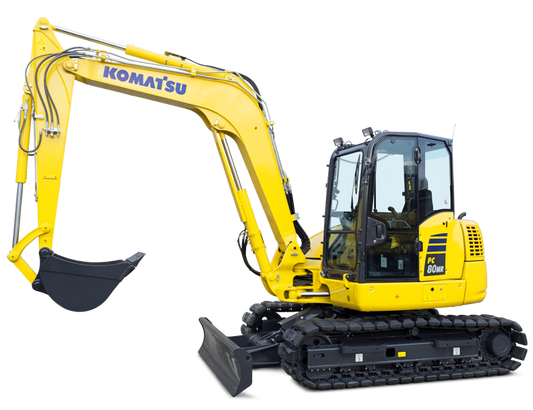 Komatsu PC80MR-5E Mini Excavator Parts Manual - Neo Truck Manuals