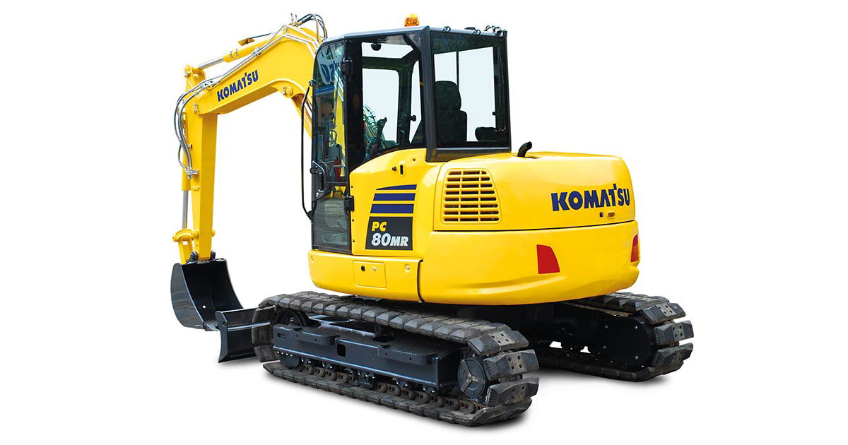 Komatsu PC80MR -3 Crawler Excavator Parts Manual - Neo Truck Manuals