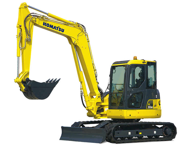 Komatsu PC88MR-6 Mini Excavator Parts Manual - Neo Truck Manuals