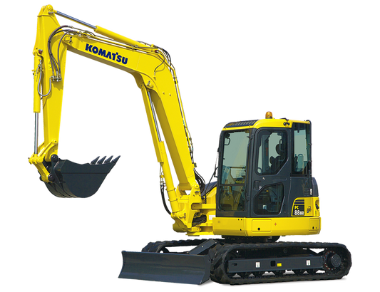 Komatsu PC88MR-6 Mini Excavator Parts Manual - Neo Truck Manuals